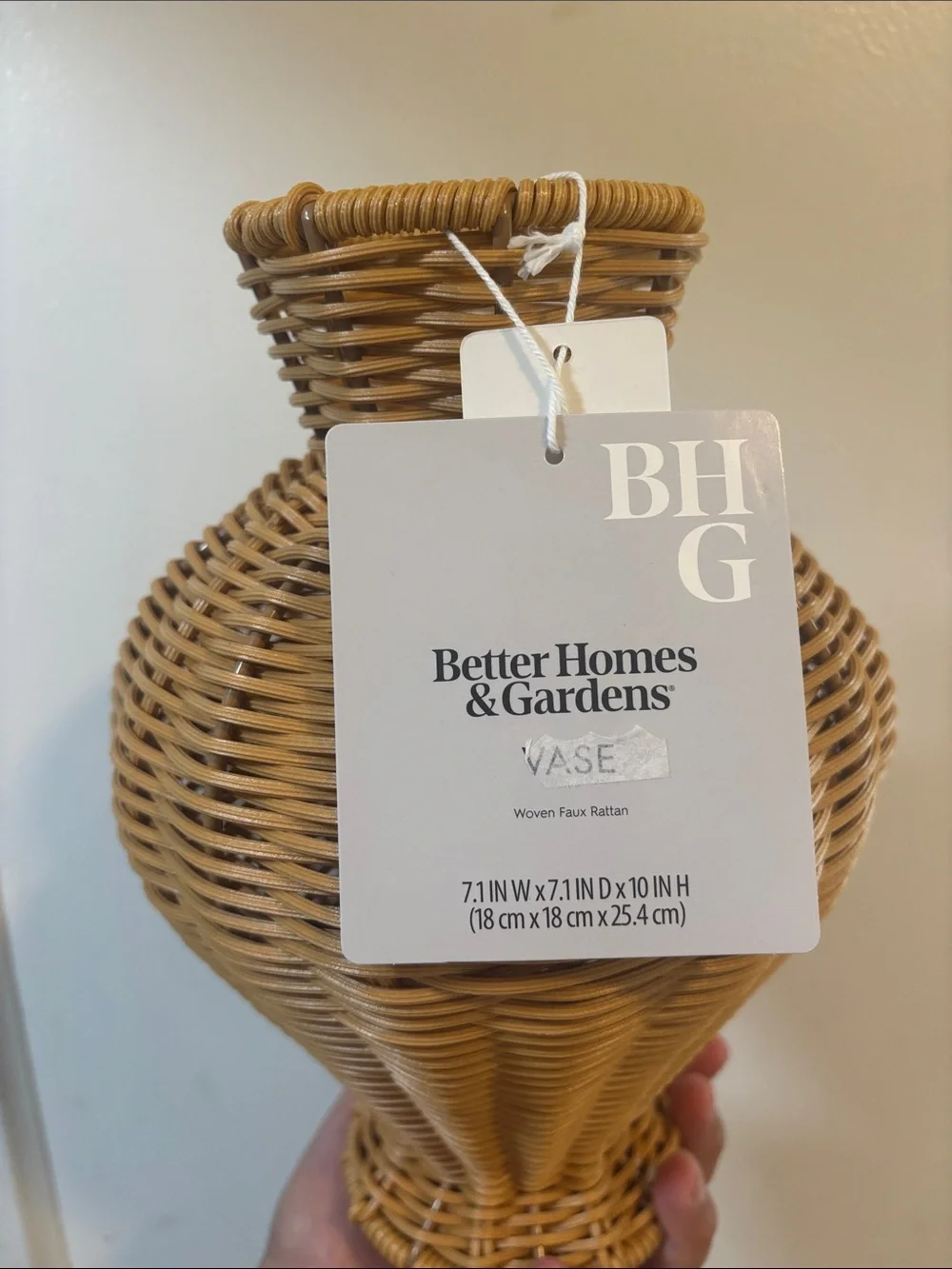 Better Homes And Gardens handwoven rattan